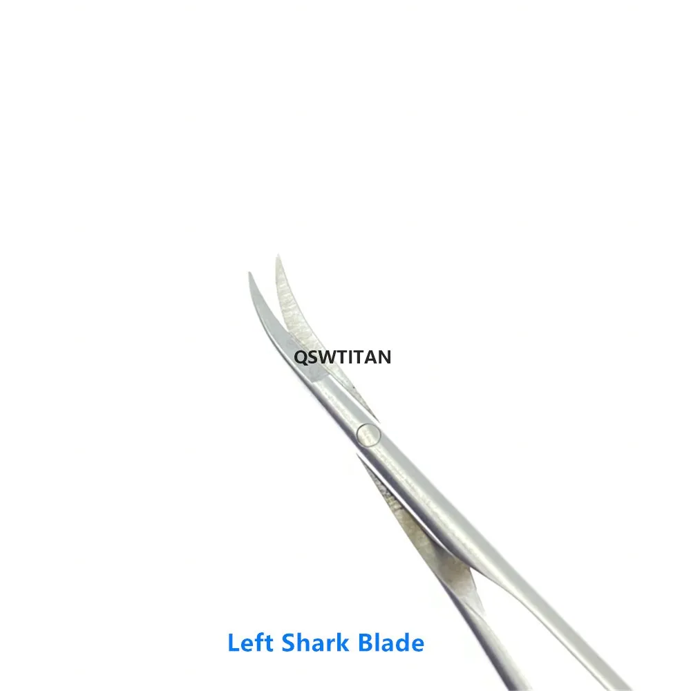 Microsurgical Scissors Micro Scissors Shark Blade tip Stainless Steel Micro Neurosurgery Instruments