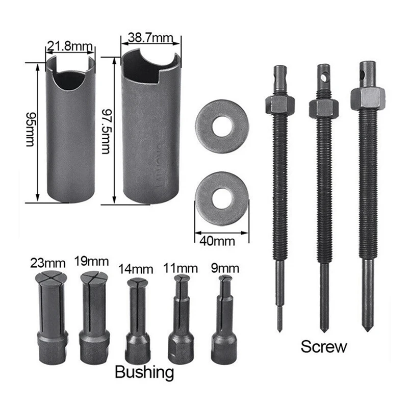 Motorcycle Bearings Extractor Tool Extractors for Bicycle Internal Bearings Puller Remover Tool EBike BB Repair Tool