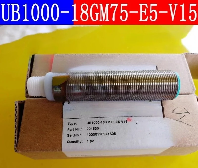 Ultrasonic sensor UB1000-18GM75-E5-V15 Ultrasonic sensor