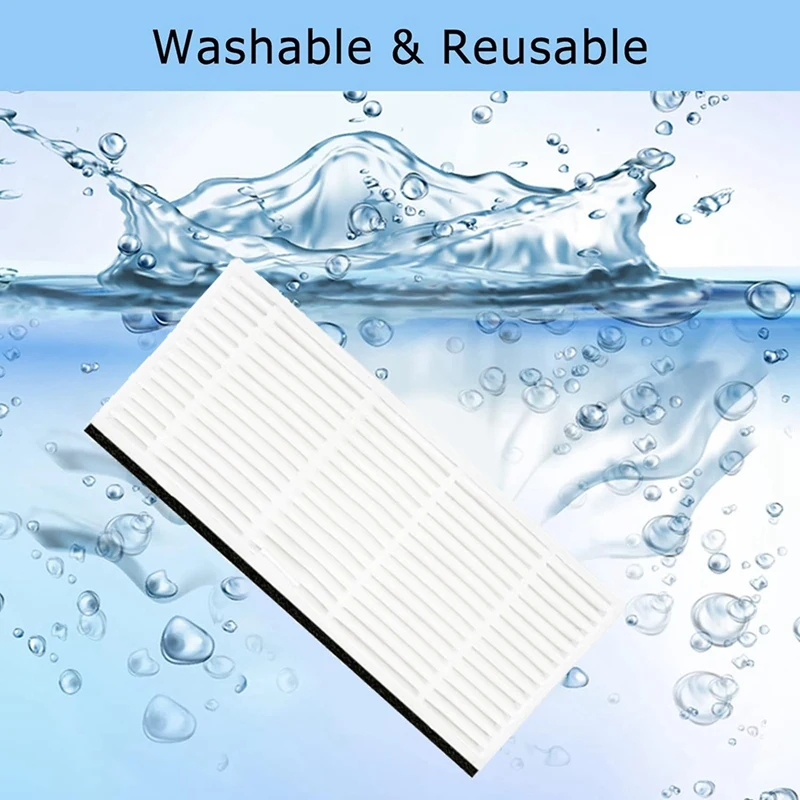 8PCS Washable Filter For Imou L11 Pro, Honiture Q6 Pro, Laresar L6 Pro, Airrobo T10+, Arnagar S8 Pro Vacuum Replacement Parts