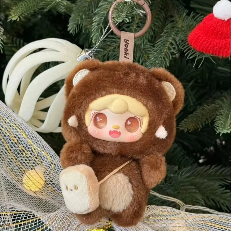 100% Genuine Yooki V4 Plush Take A Bite Of Bear Blind Box Series Cute Pendant Desktop Ornament Anime Cartoon Doll Girl Toy Gifts - view 4