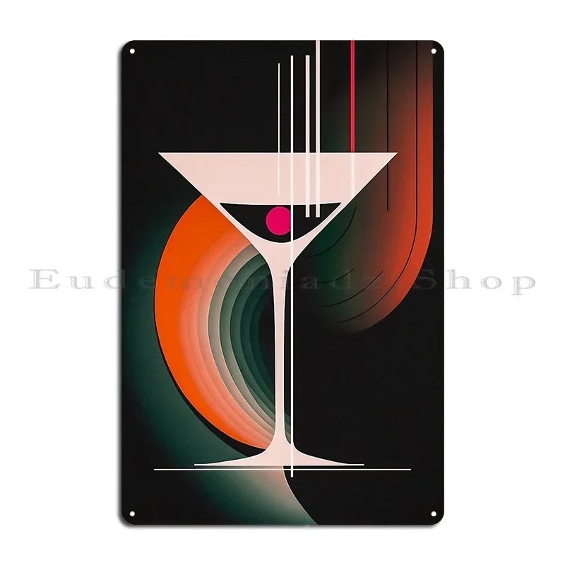 It S Cocktail Time Vintage Poster Of A Cocktail Metal Plaque Poster Wall Decor Create Decoration Funny Club Tin Sign Poster