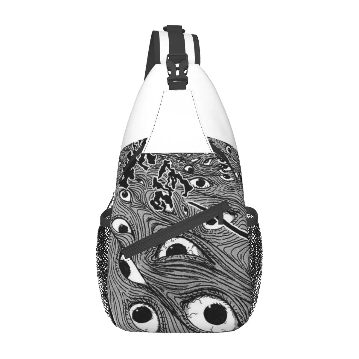 

Haunted Wood Mansion Junji Ito Crossbody Sling Bags SmallChest Bag Shoulder Backpack Daypack for Hiking Travel Travel Bag