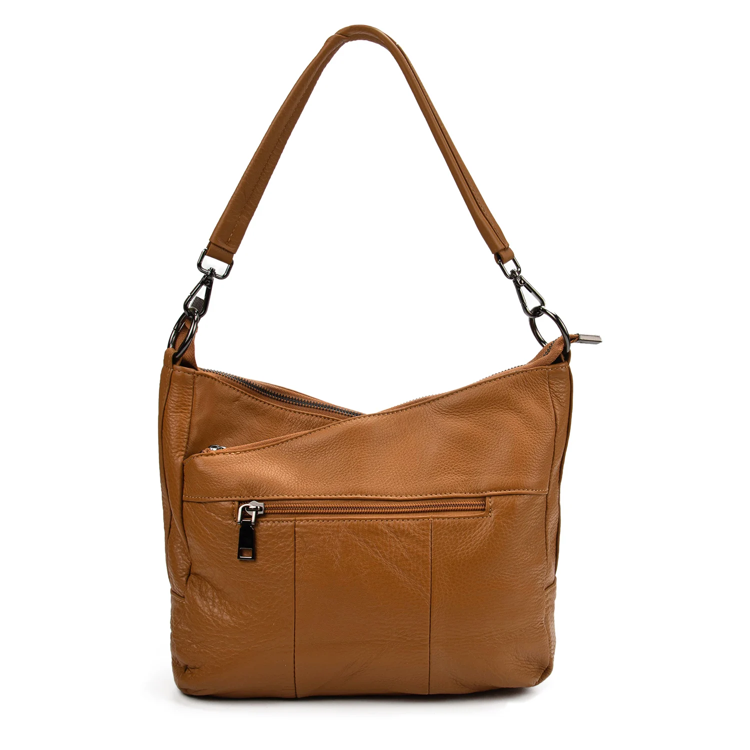 Ladies Stylish New Look Genuine Leather Tote Bag Fashion Solid Calfleather Handbag Vesatile Business Shoulder Bags Casual Purse