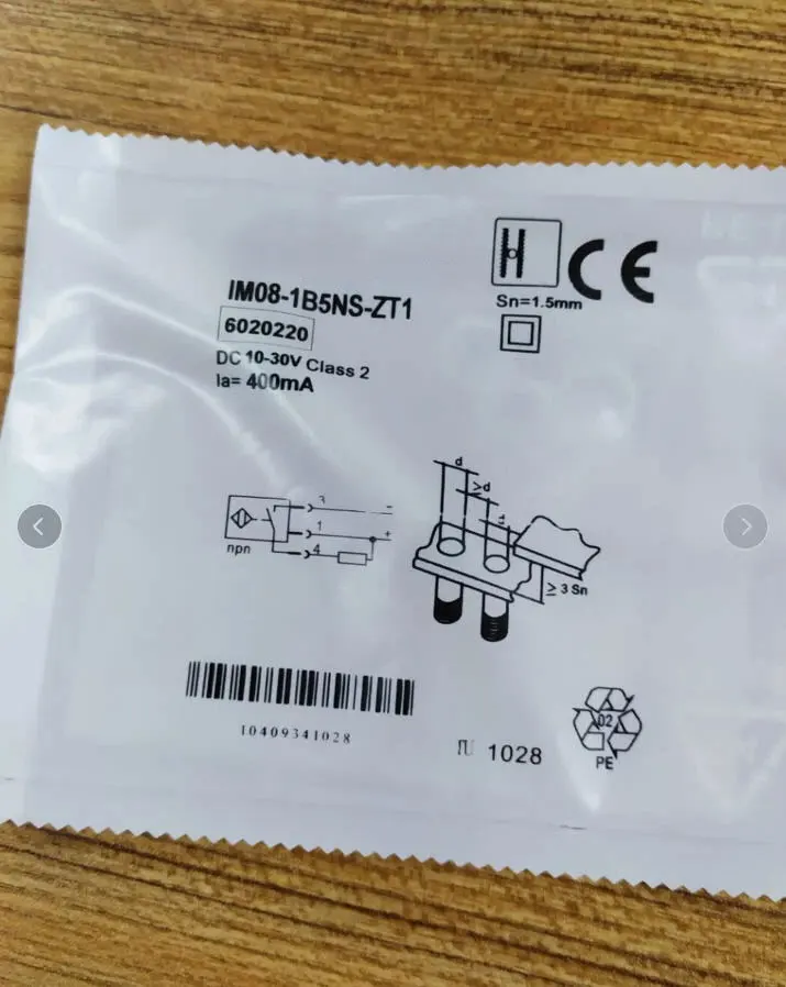 100% New and Original IM08-2N5NS-ZT1 IM08-2N5PS-ZT1  IM08-1B5PS-ZT1 IM08-1B5NS-ZT1  Proximity Switch Warranty One-year