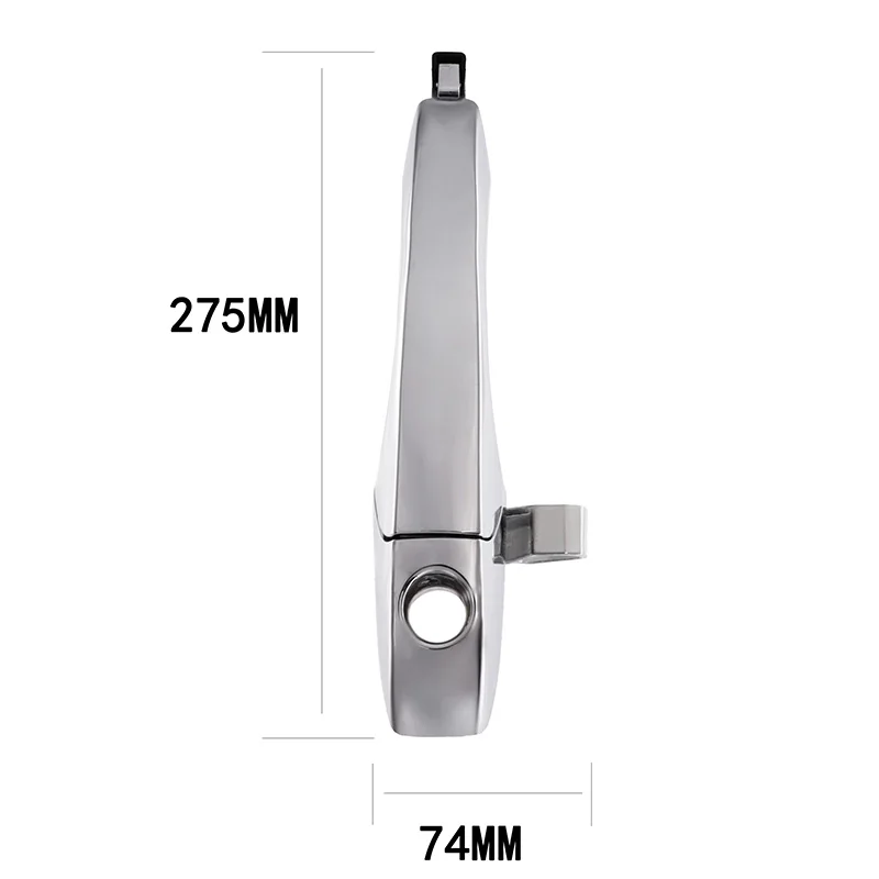 4/2/1pcs Electroplate Silver Outside Door Handle for Chrysler 300C 2005-2010 For Magnum 2005-2008 Top quality  FL FR RL RR New