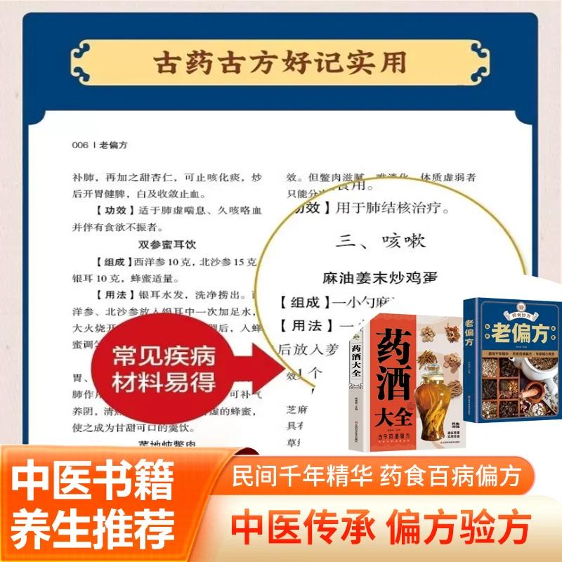 

Complete Collection of Traditional Chinese Medicine Prescriptions, and Traditional Chinese Medicine for Health Preservation