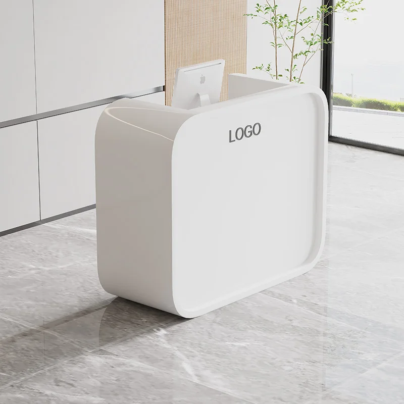 

Industrial Minimal Reception Desks Office Stands Commericial White Reception Desks Drawers Adult Escrivaninha Office Furniture