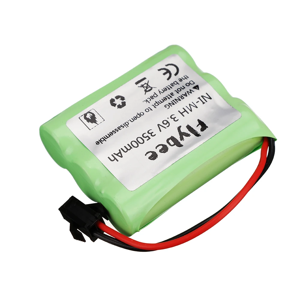 แบตเตอรี่ไน-MH 3.6V AA 3000mAh 3500mAh ของเล่นรีโมทคอนโทรลแบตเตอรี่รถยนต์รถบรรทุกเรือถังควบคุมของเล่นชุดแบตเตอรี่