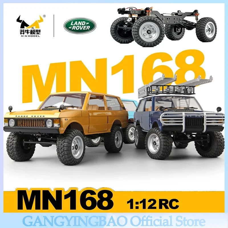 

MN168 New 1:12 First Generation Range Rover Rc Remote Control Vehicle All Terrain Crossing Climbing Vehicle with Door Bridge