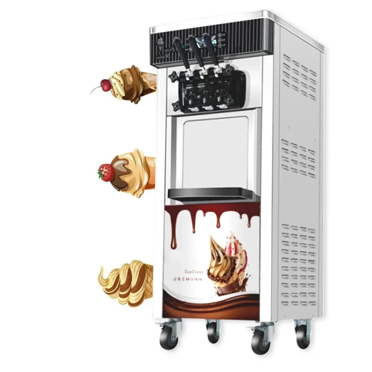 Summer Hot Sale Stainless Steel Portable Softic Frigomat New Production Machine To Make Glace Soft Ice Cream for Snack Shop