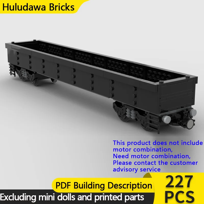 

Модель городского автомобиля MOC, строительные кирпичи, железная дорога 7, широкий базовый гондола, автомобиль, модульная технология, подарки, праздник, сборка, детские игрушки, костюм