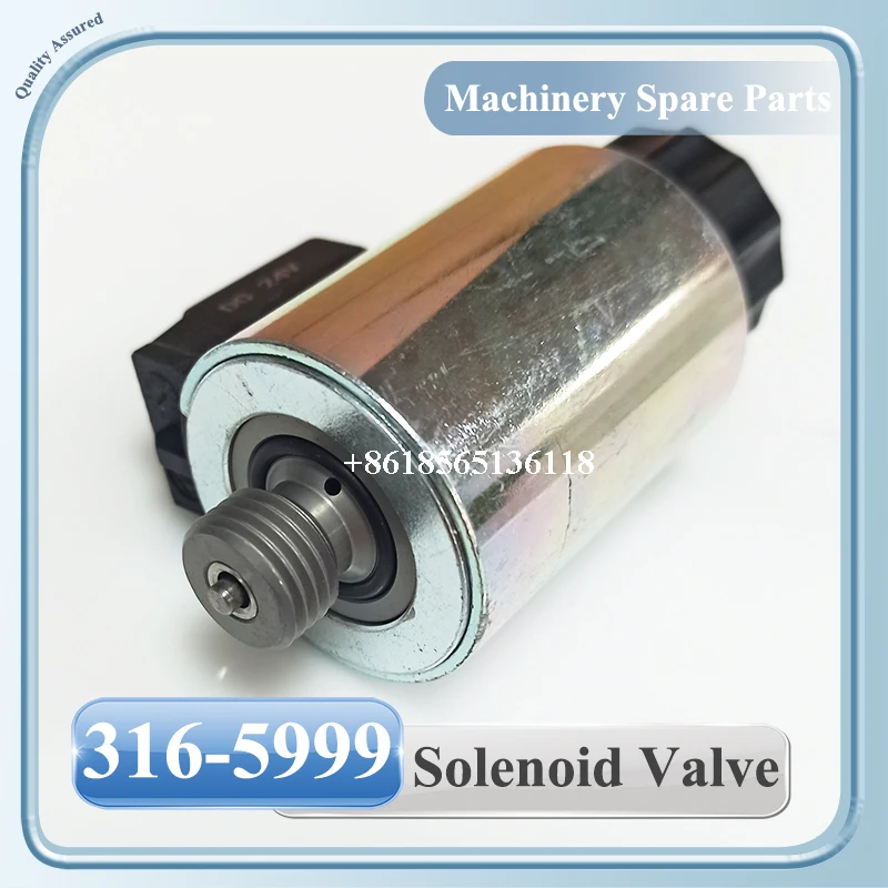 Electric Parts Excavator Solenoid Valve 316-5999 3165999 Engine C11 C18 C9 For 953D 963D 973D 924K 930K 938K