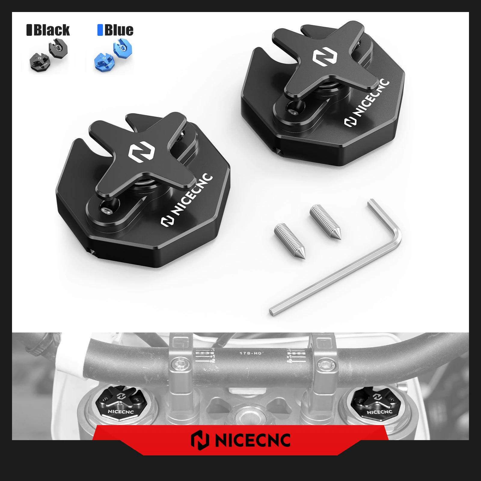 

2025 2024 For Stark Varg EX MX Front Fork Adjustment Knob Compression Adjuster Kit Stark Varg MX Accessories Electric Dirt Bike