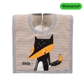 Gray striped fox
