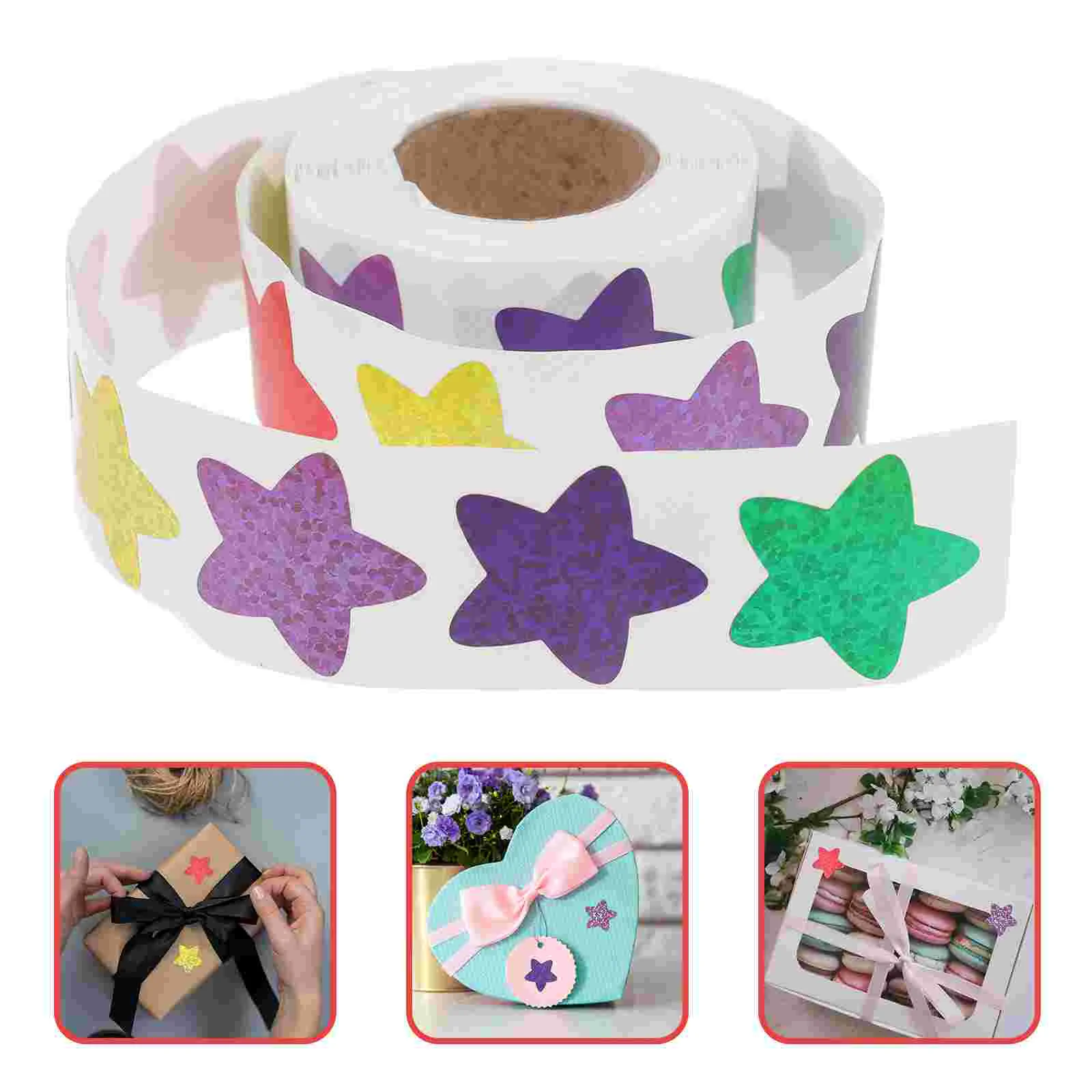 Reward Behavior Stickers Five-point Small Pentagram Love Paper Shaped Adhesive Student