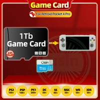 TF Game Cards For Retroid Pocket 4 PRO RP 3 Plus Flip Android Gaming Console Retro Playstation PS2 PSP PS1 3DS Games SD Card 1TB