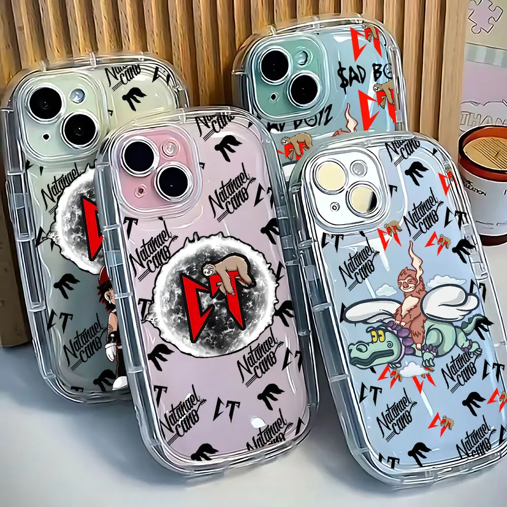 New Natanaels Canos Phone Case for Samsung Galaxy S25 S24 S23 S22 S21 S20 S10 Note20 Note10 FE Ultra Plus 4G 5G Clear Back Cover