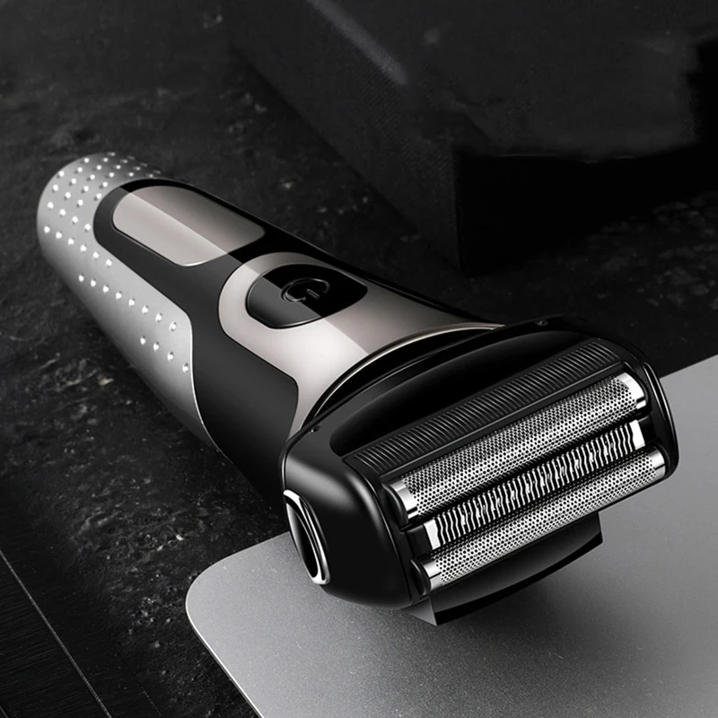 حار! ماكينة حلاقة ترددية USB شحن آلة قطع الشعر الرجال أداة تهذيب اللحية