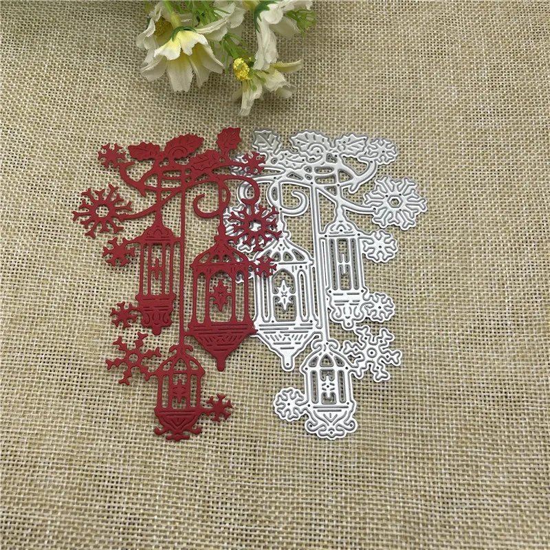 Snowflake street light  Cards Dies Metal Cutting Dies Stencils For DIY Scrapbooking Decorative Embossing Handcraft Template