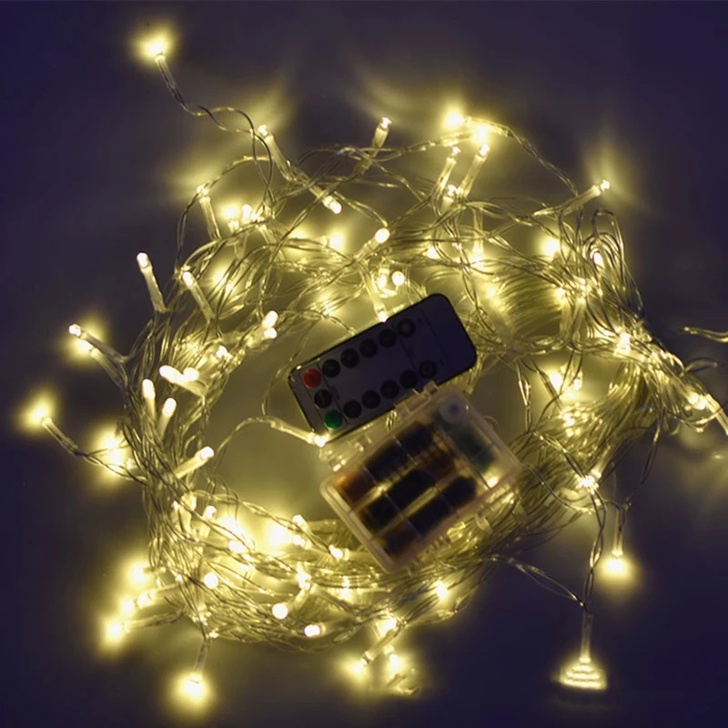 LICE-3.5M اكليل LED الستار جارلاند على النافذة الجنية أضواء السنة الجديدة جارلاند Led أضواء عيد الميلاد مع جهاز التحكم عن بعد