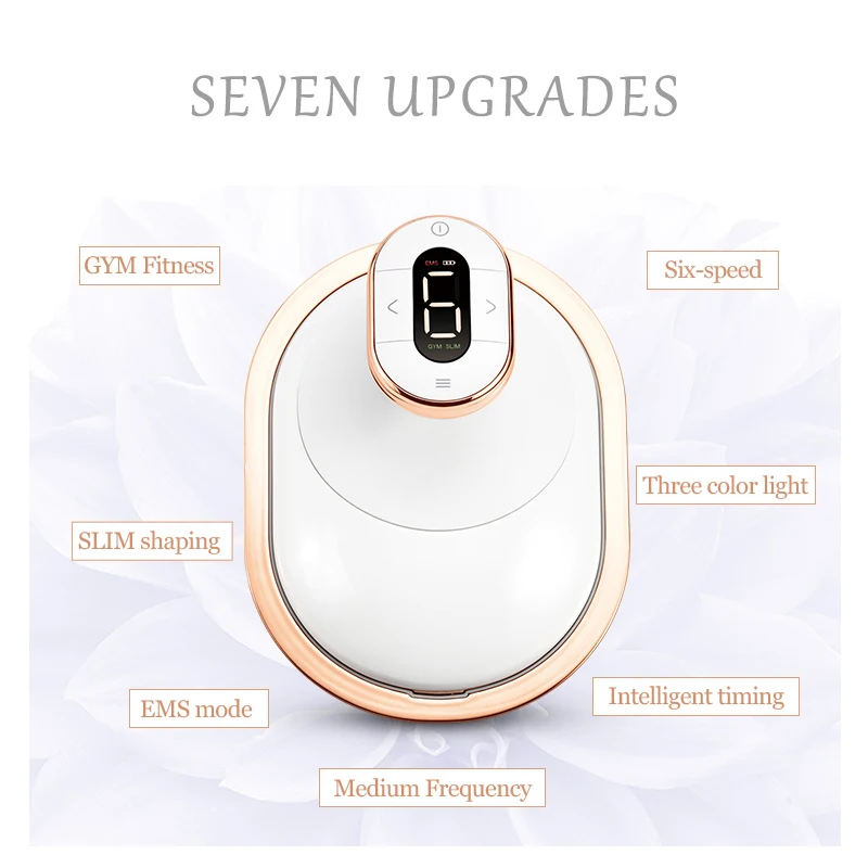 Customized Logo Handheld EMS body slimming device burning machine fat burner body shaping massager