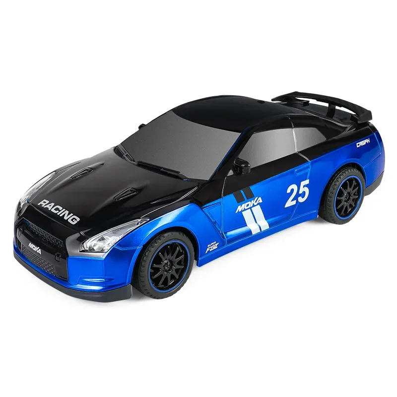 Kawaii 1:24 Hochgeschwindigkeits-4WD-RC-Driftauto, cooler Lichtaufkleber, 19 cm Mini-RC-Autos, Elektroauto-Modell, ferngesteuertes Auto, Monster-LKW