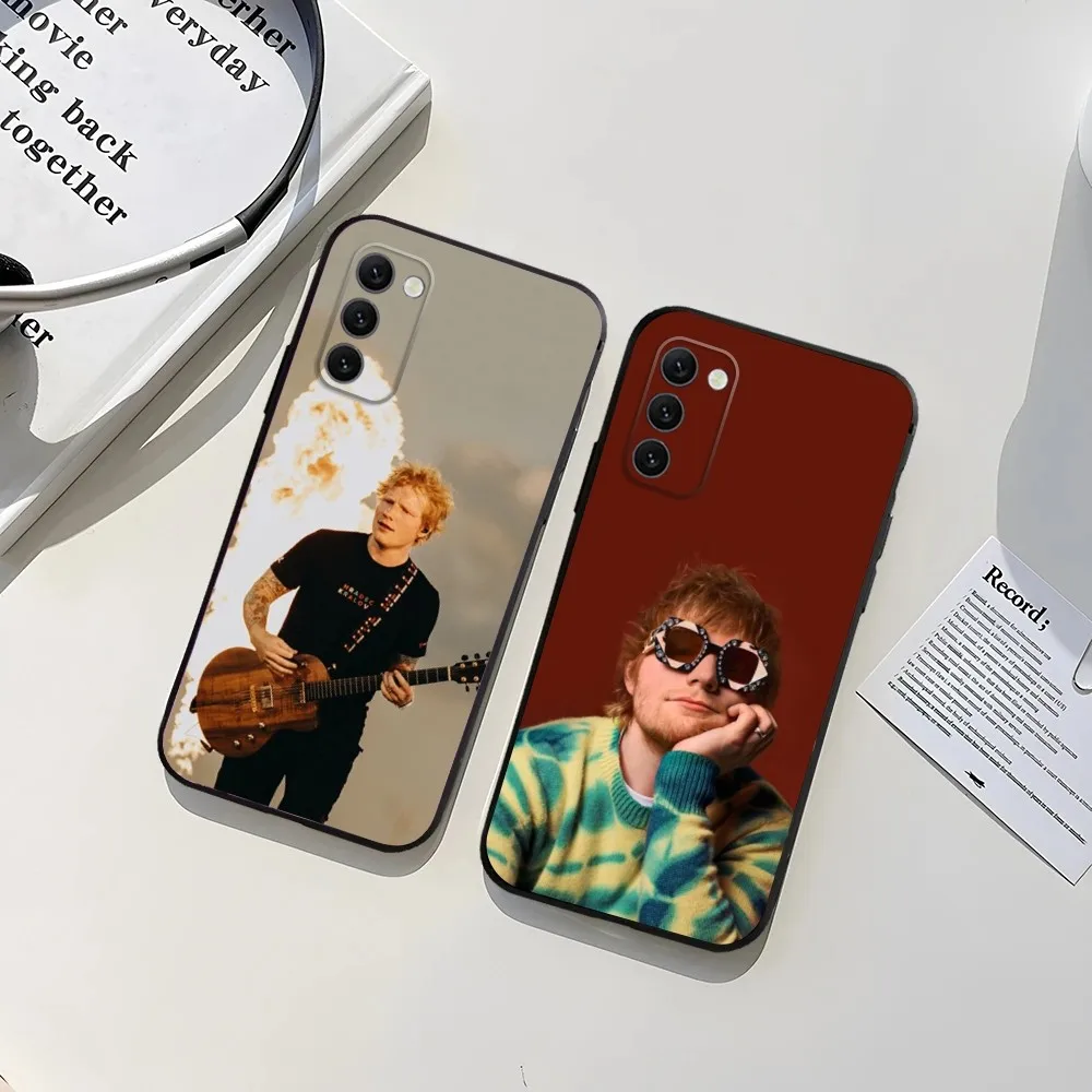 Singer Ed S-Sheeran Phone Case For Samsung Galaxy A13,A21s,A22,A31,A32,A52,A53,A71,A80,A91 Soft Black Shell