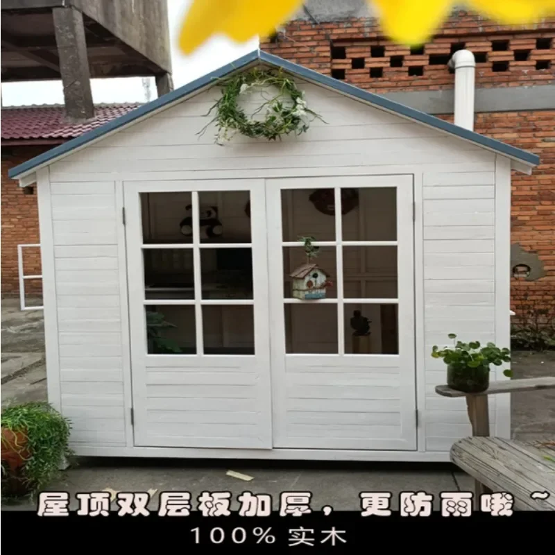 Customized outdoor anti-corrosion wooden courtyard assembly garden cabin, mobile cabin, home stay pavilion, cabin