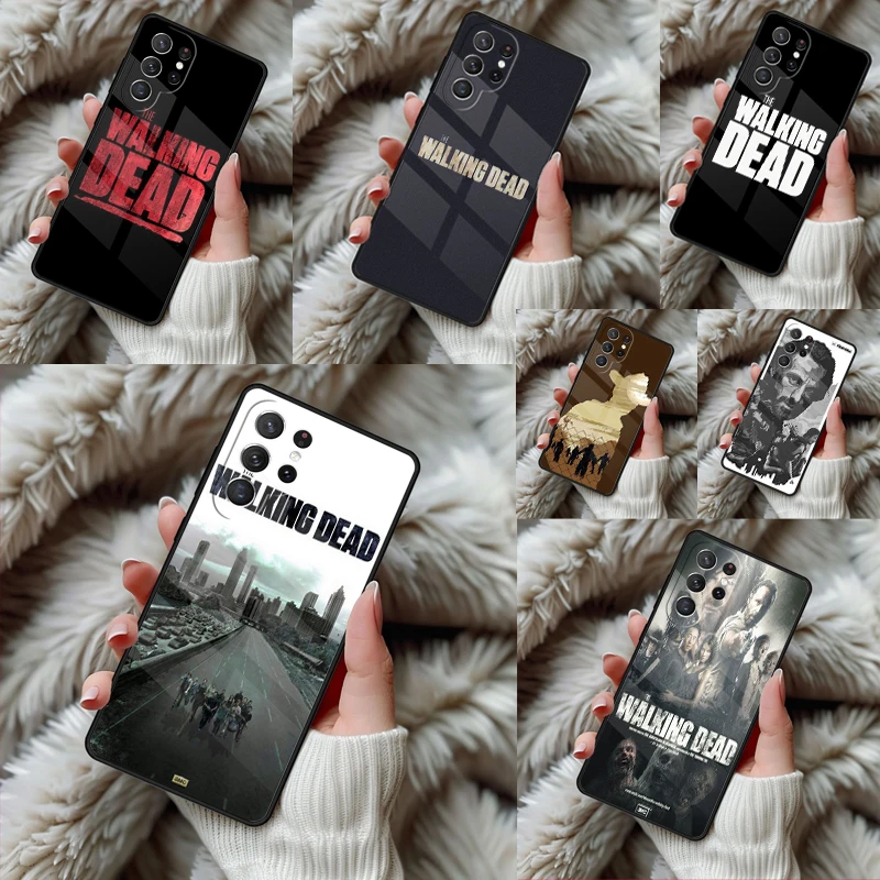 The Walking Dead Phone Case For Samsung Galaxy S24 S25 S26 Ultra S22 S23 Plus S21 S20 FE Note10 TPU Cover