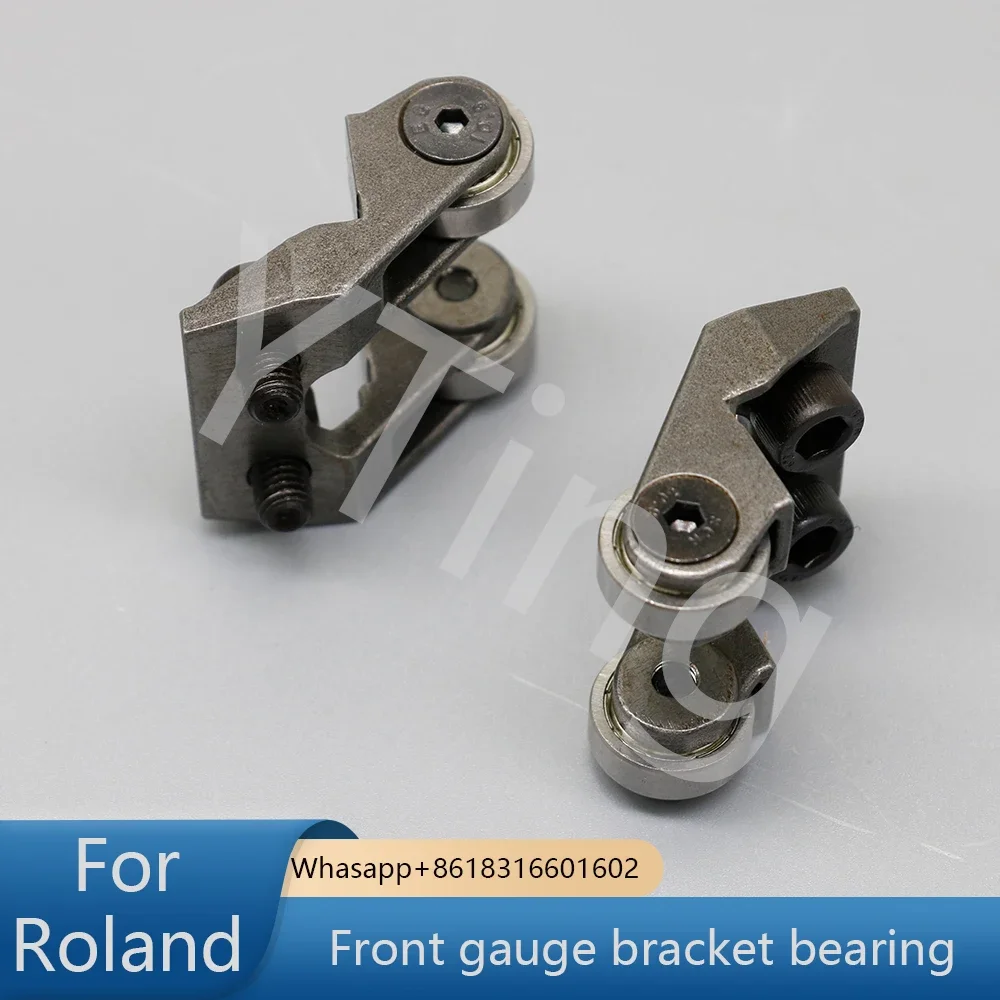 

Front Gauge Bracket Bearing Rubber Wheel Roland Printing Press Accessories R703 705 700 Front Return Swing Belt Bearing