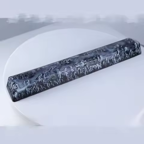 Snow Mountain Keycaps Custom Spaceba 6.25U OEM/SA Profile Keycaps Resin Shift Enter 2.25u Key Caps Mechanical Keyboard Accessory