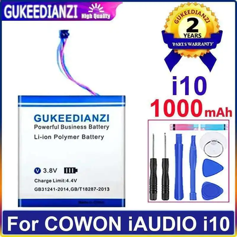 

For Cowon Iaudio I10 1000Mah Long-Lasting Portable Audio Player Battery Durable