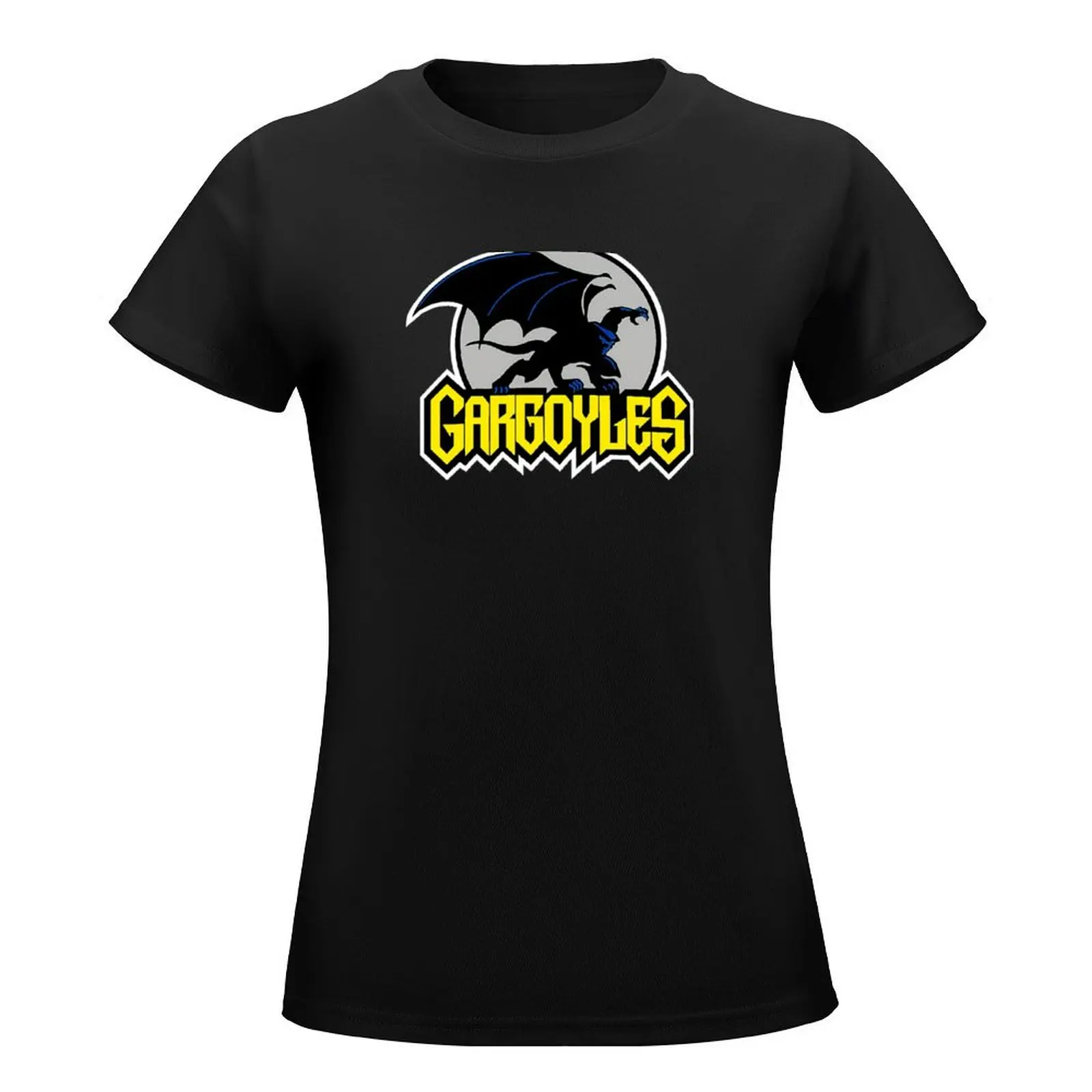 Gargoyles T-Shirt funny female anime clothes black t shirts for Women