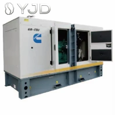 Generador Diésel Súper Silencioso de 125 kVA con Frecuencia de 50/60 Hz, Fuente de Energía Principal