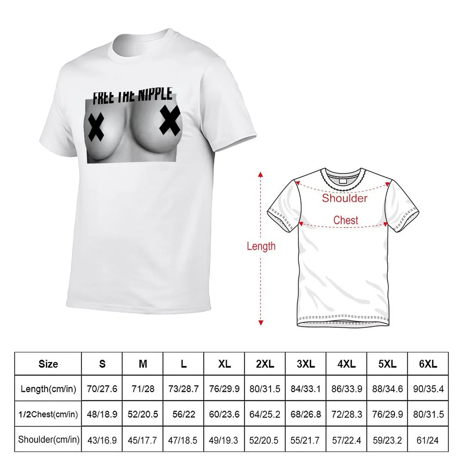 free the nipple T-Shirt for a boy aesthetic clothes vintage clothes t shirts men