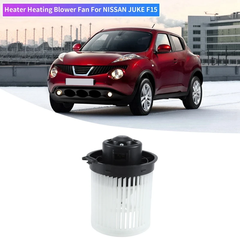 1 Piece Auto AC Air Conditioning Heater Heating Blower Fan As Shown ABS For NISSAN JUKE F15 272261KA0A 273SY1KA0A 273SY-1KA0A