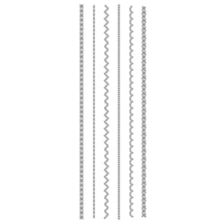 Stitching Patterns for Borders Metal Cutting Dies Scrapbooking For Card Album Photo Making Crafts DIY Stencil New 2024