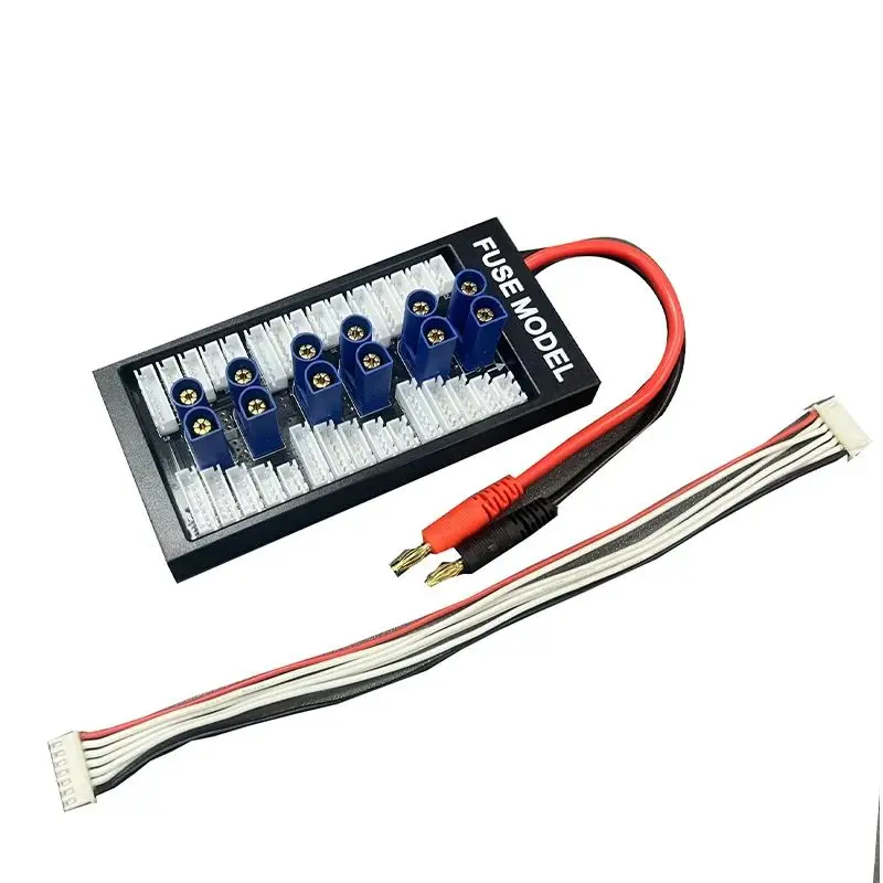 2s-6s parallele Lade karte für Lipos mit ec5-Anschlüssen für RC-Zubehör