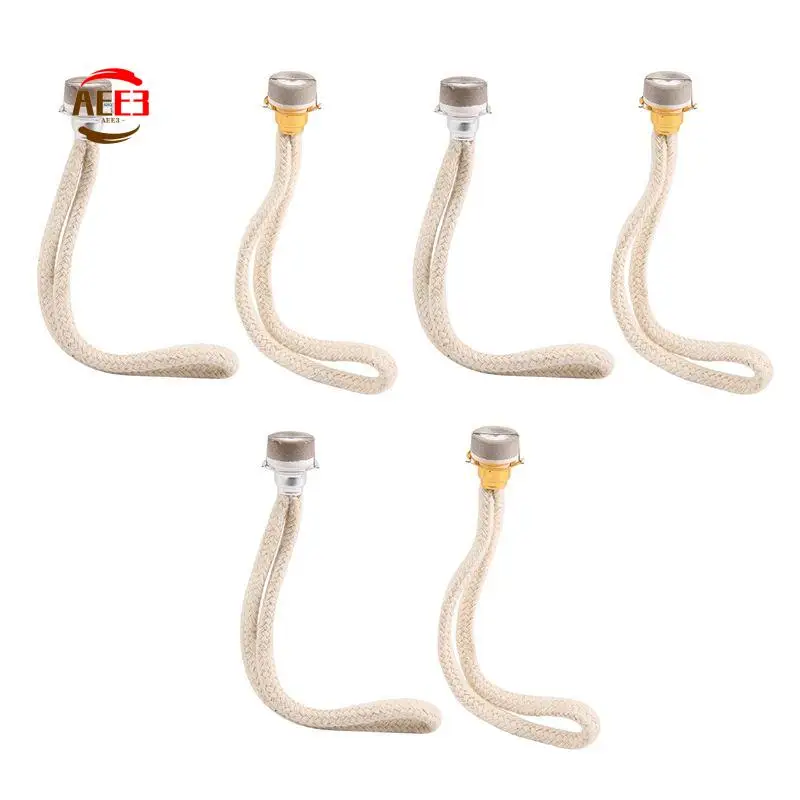 AEE3-6Pcs Catalytic Wick Replacement Oil Lamp Wick Replacement Wick Catalytic Air Control Catalytic Burner Lamps Wick