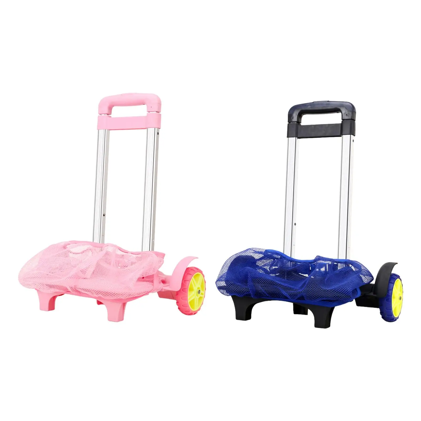 Luggage Cart with Wheels Trolley Cart Portable Wheeled Cart Stair Climbing Cart