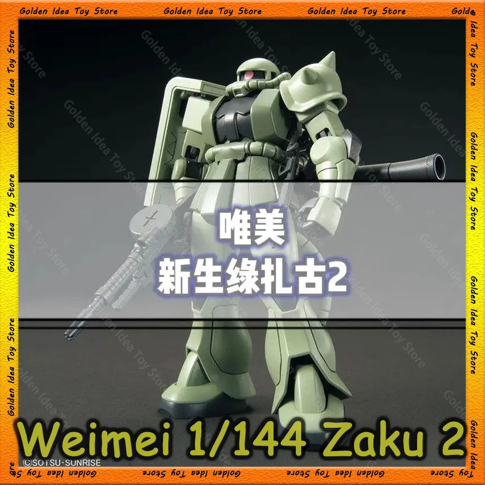 InStock New Weimei 1/144 Zaku 2 Assembly Model Kit Collection Action Figure Plasitc Customized Hobby Toys Kids Birthday Gifts