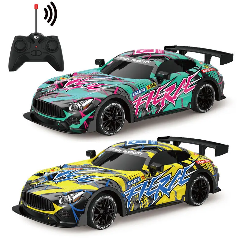 Rc รถ 1/18 4Ch รีโมทคอนโทรลความเร็วสูง Drift Racing รถไฟฟ้า Sportscar ของเล่นรุ่นของเล่นเด็กของขวัญวันเกิด