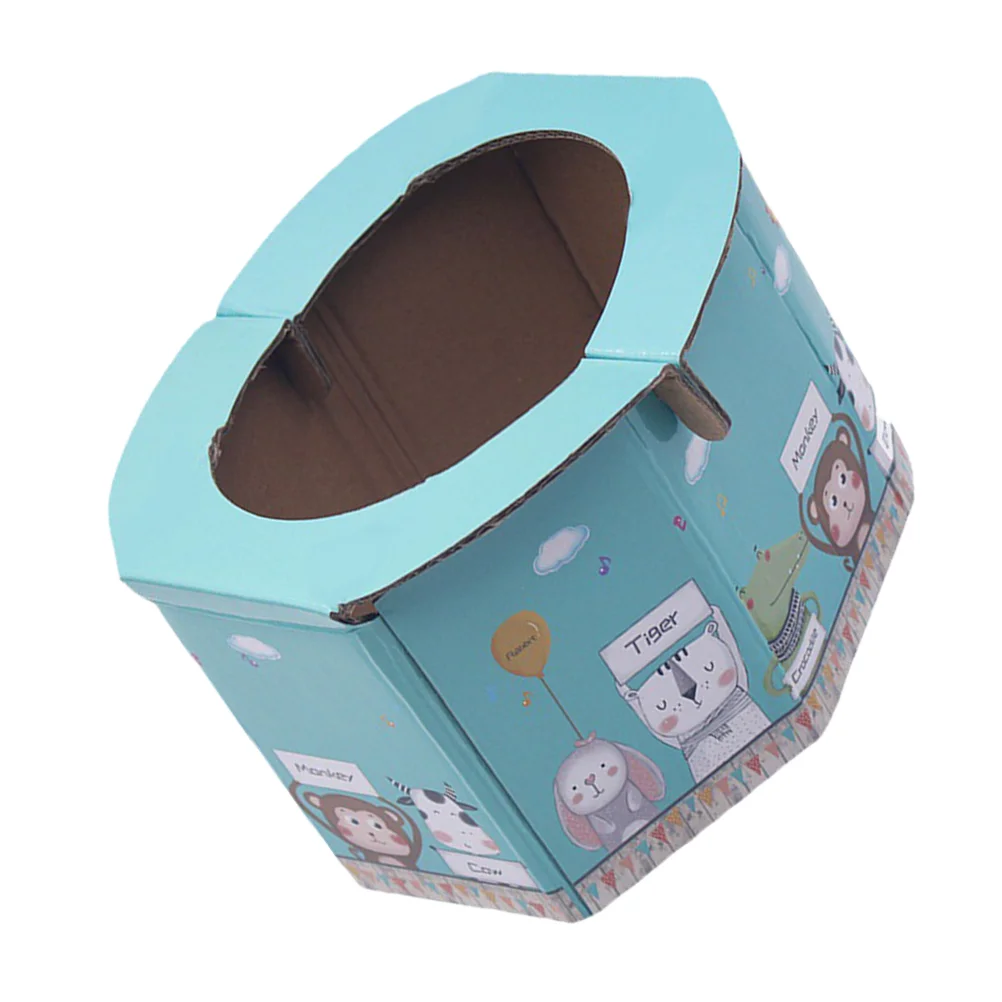 

Folding Toilet Car Portable Paper Potty Foldable High Density Corrugated Baby Travel Bidet Emergency