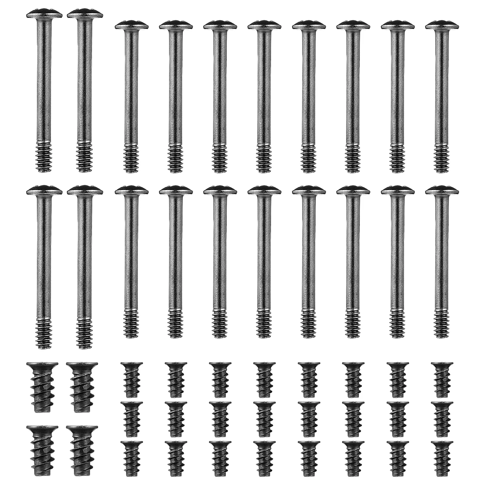 60 Pcs Chassis Fan Screws Computer Unique Cooling Carbon Steel Mount for Case Kit Beige