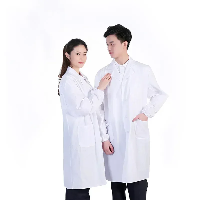 Per la scuola Costume Lab Scienziato Cappotto Adulti Professionale Fancy Ospedale 2 Studenti Colori bianchi Dottore Unico