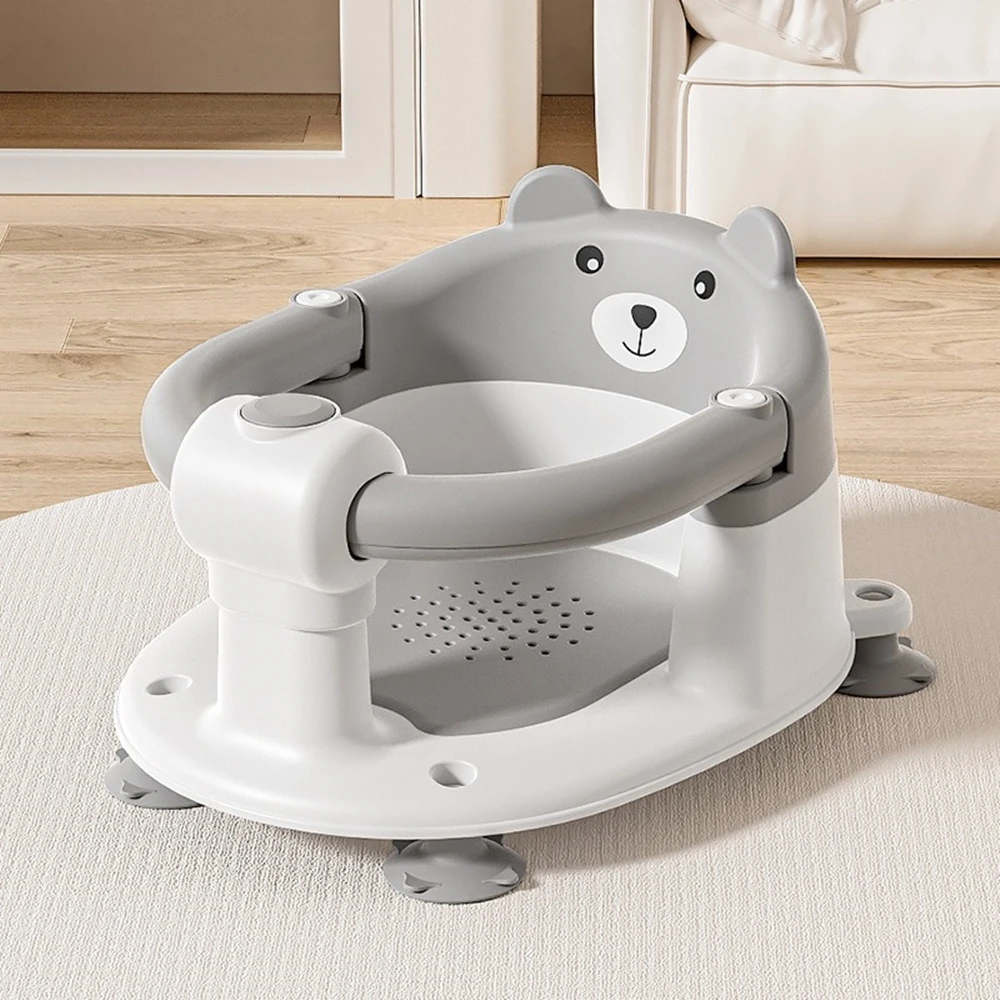 

Baby Bath Seat for Babies 6 Months Up Non-Slip Toddler Bath Seats for Babies Sitting Up Safe Infant & Newborn Bathtub Chair