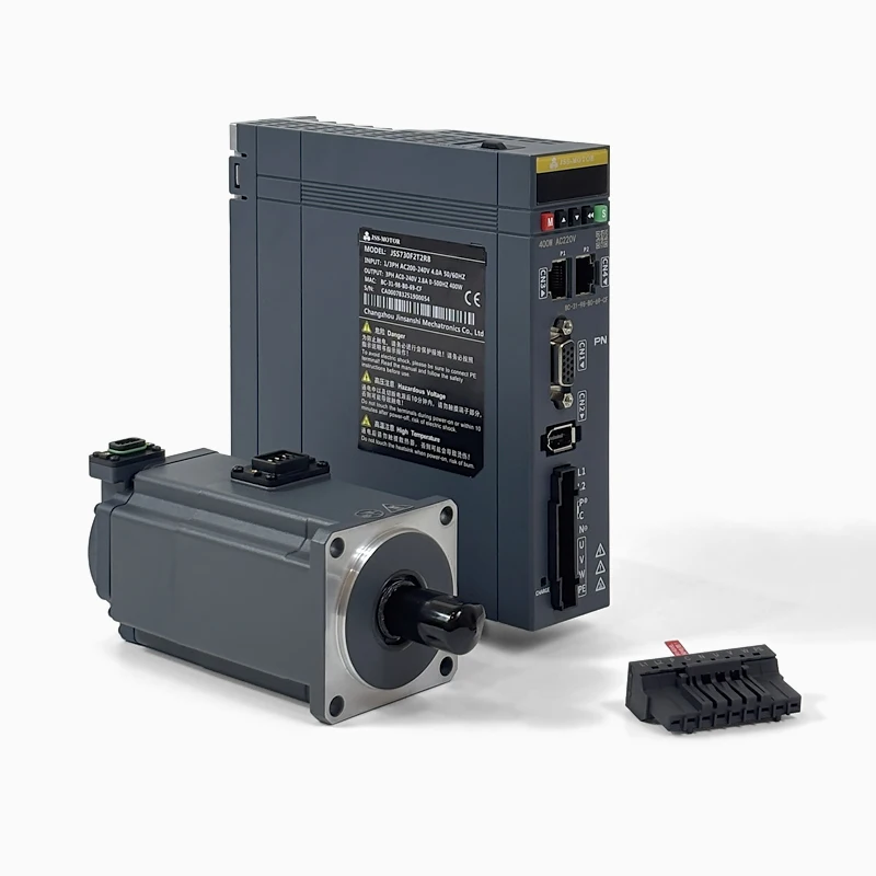 

PROFINET 220V Single-phase 17-bit Brake AC Servo Motor Kit 400W 3000RPM Servo Motor With Servo Drive