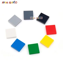 50pcs/lot DIY Blocks Building Bricks smooth 2X2 Educational Assemblage Construction Toys for Children Size Compatible With Brand