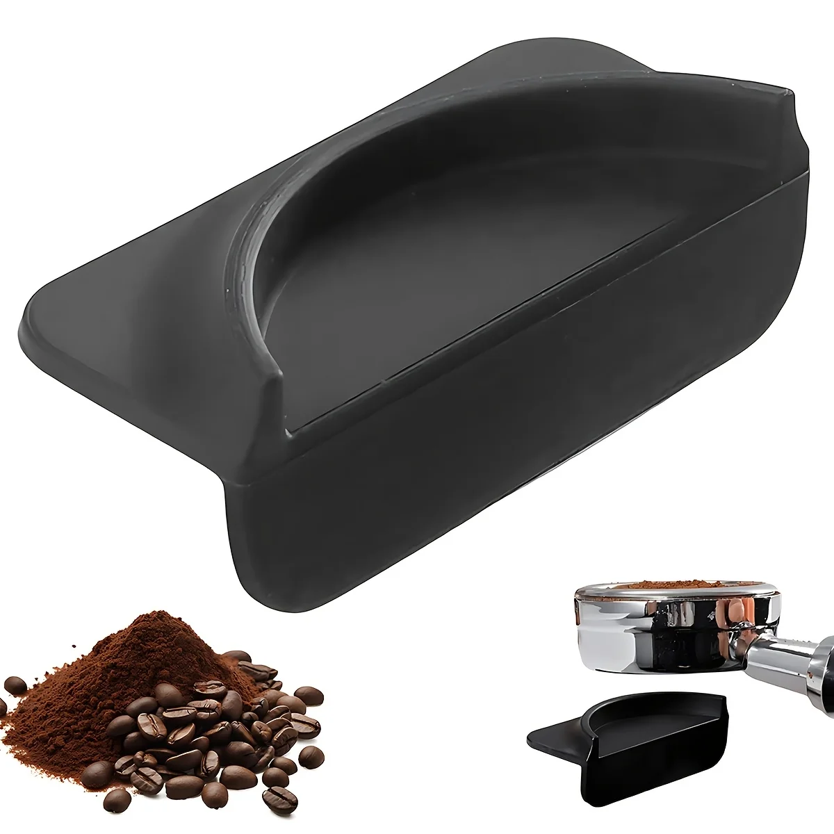 Alfombrilla de Silicona Antideslizante para Prensar Café, Accesorios para Baristas, para Cafetería